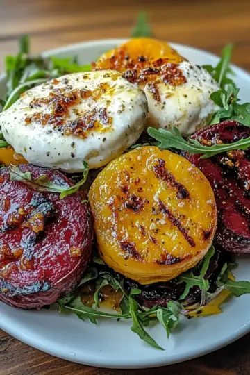 Golden Beets Burrata Sweet Potato