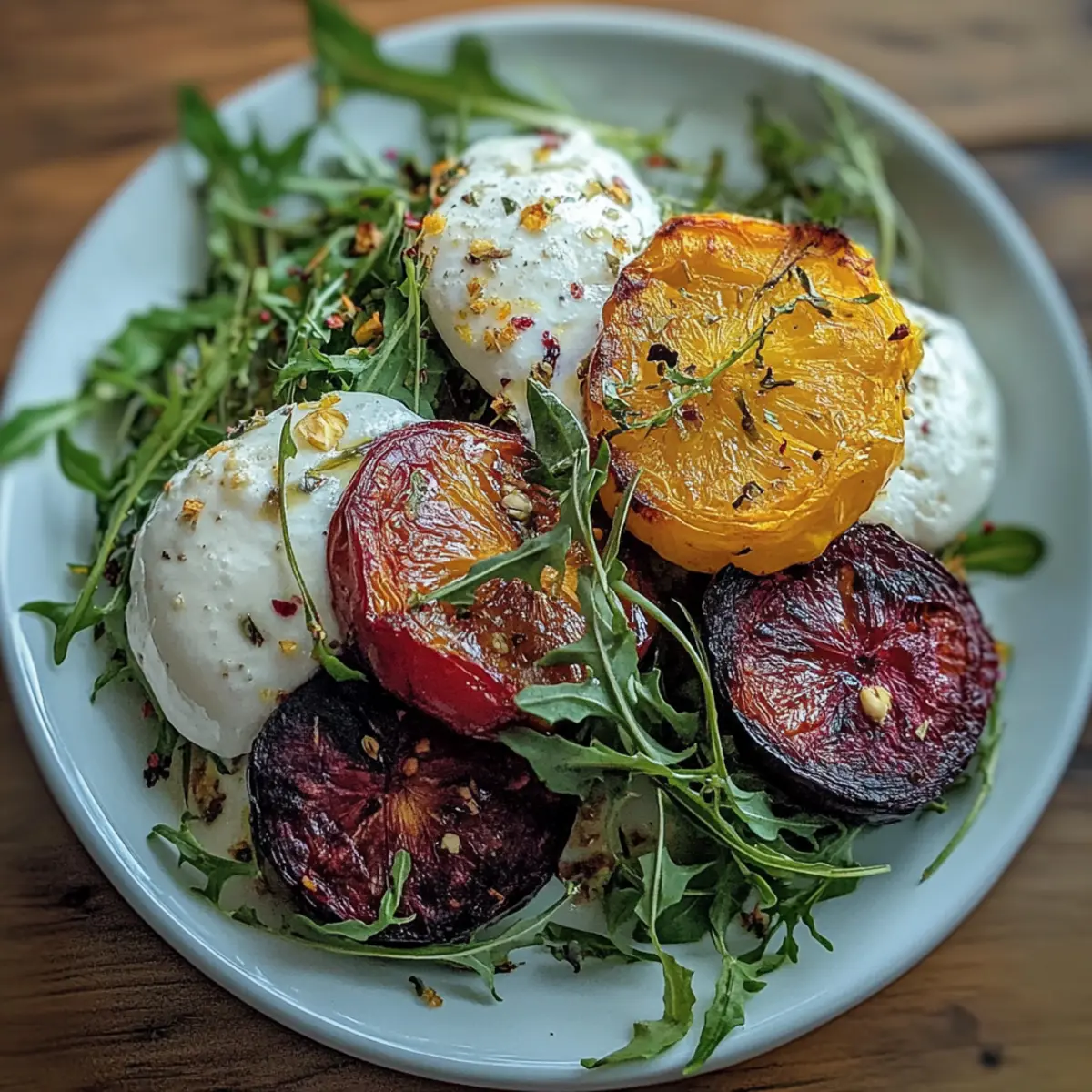 Golden Beets Burrata Sweet Potato