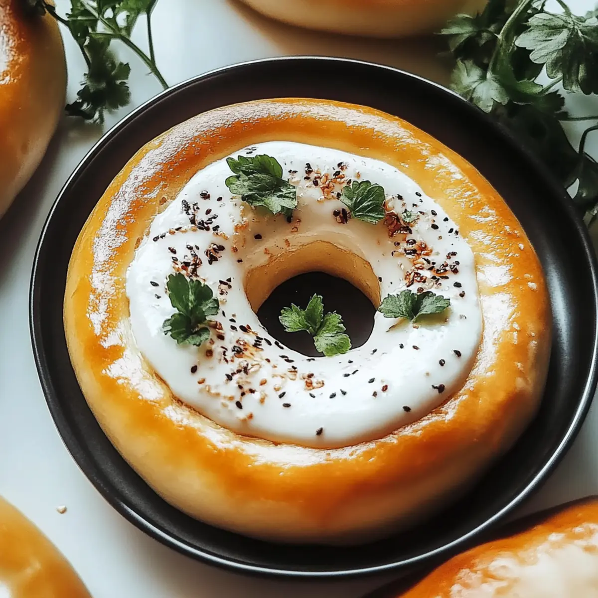 Greek Yogurt Bagels