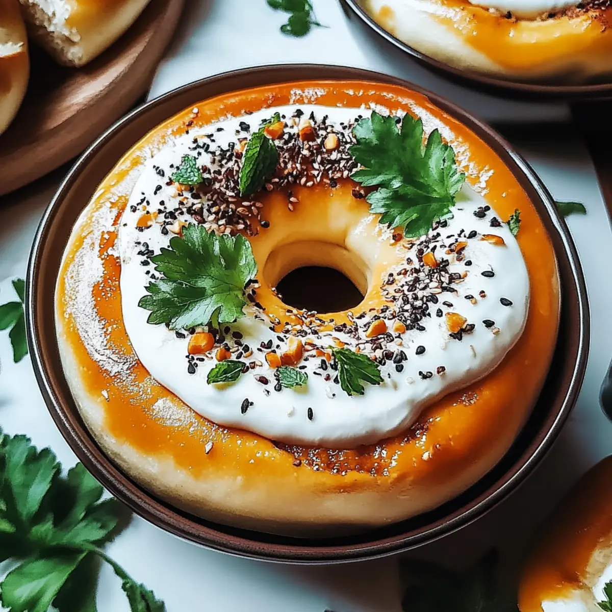 Greek Yogurt Bagels