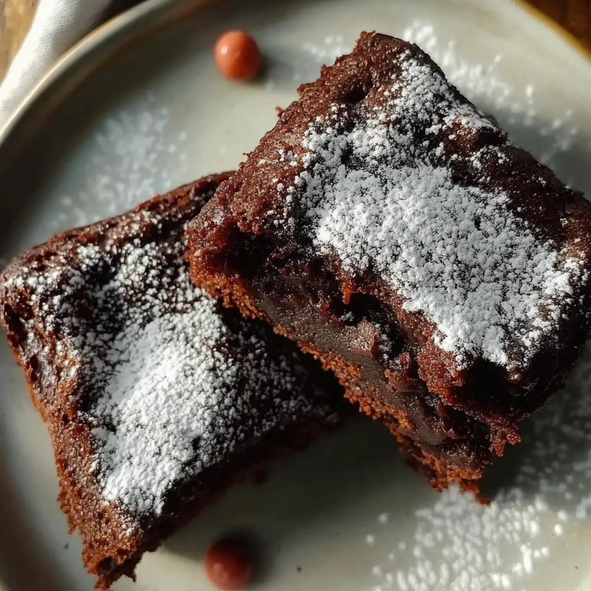 Heart Shaped Brownies