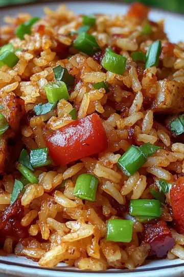 Hearty Spicy Cajun Jailhouse Rice