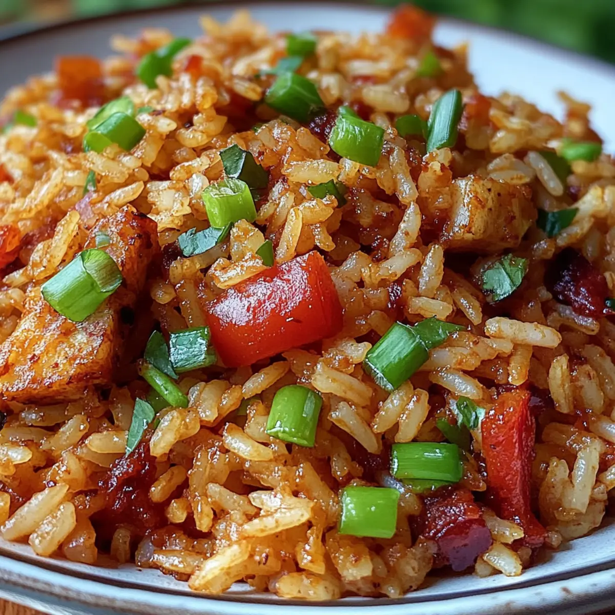 Hearty Spicy Cajun Jailhouse Rice