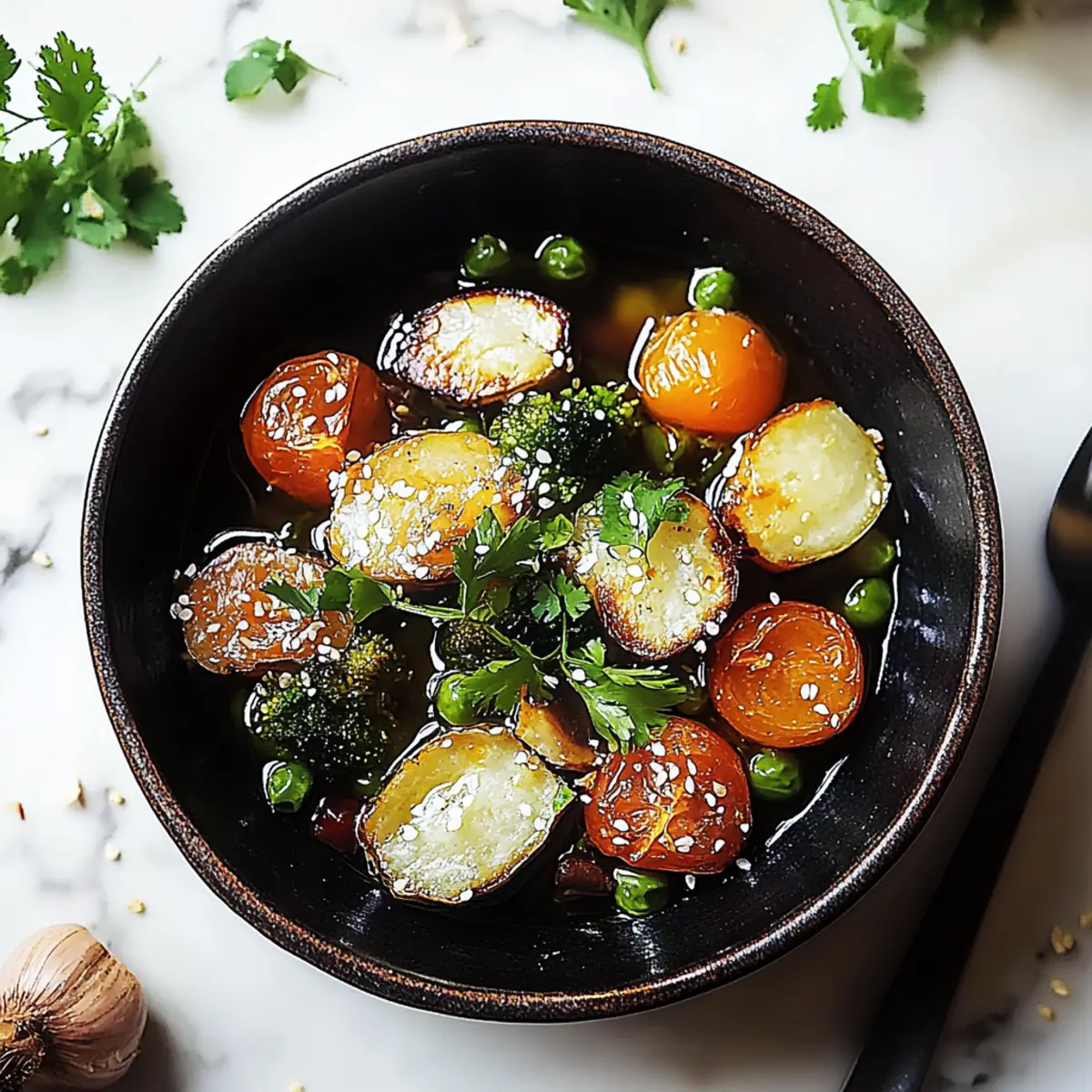 Honey Balsamic Brussels Sprouts