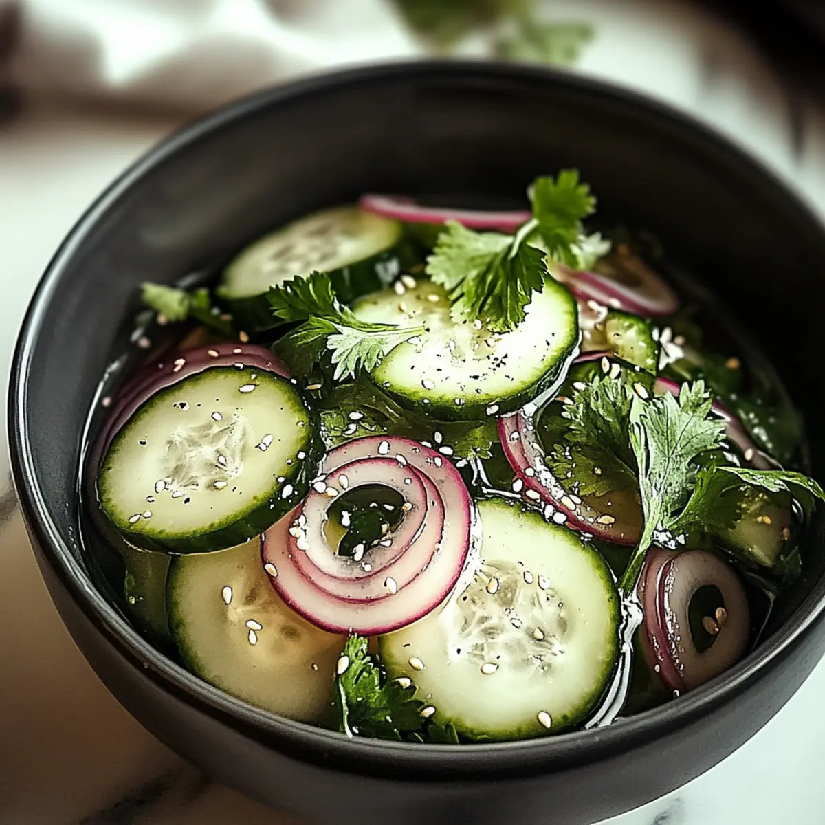 Korean Cucumber Salad