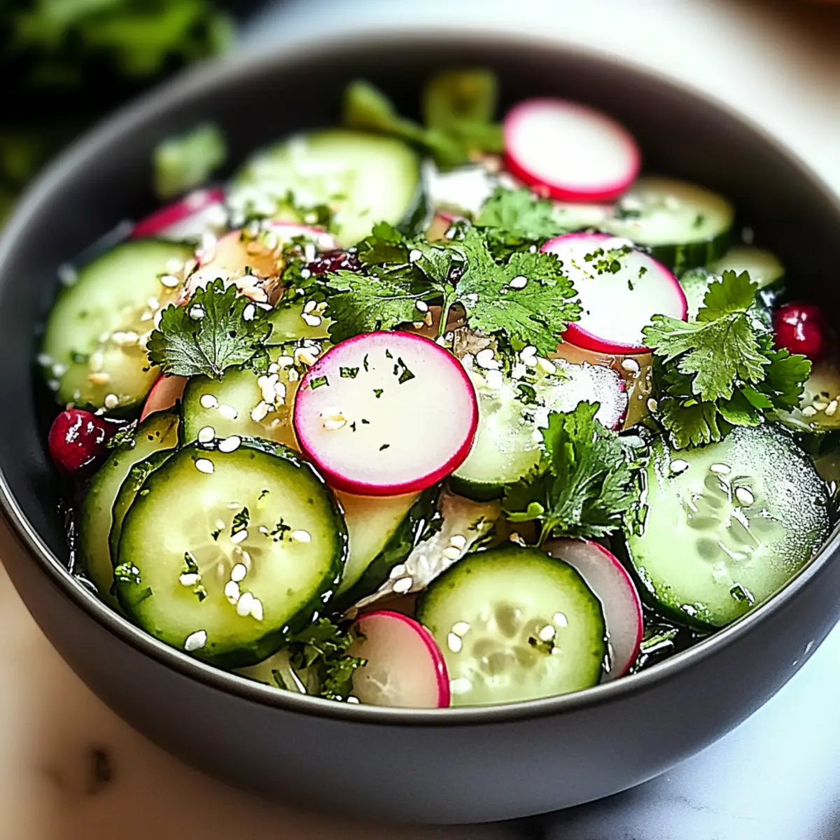 Korean Cucumber Salad