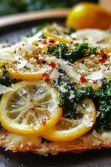 Lemon Parm Kale Salad