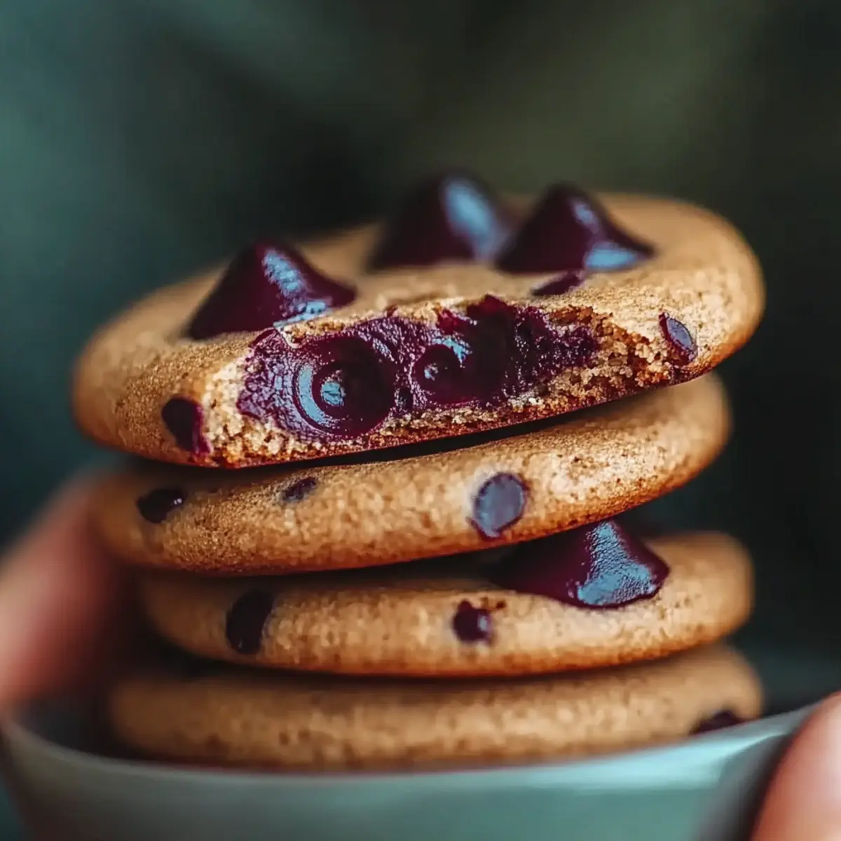Maraschino Cherry Chocolate Chip Cookies