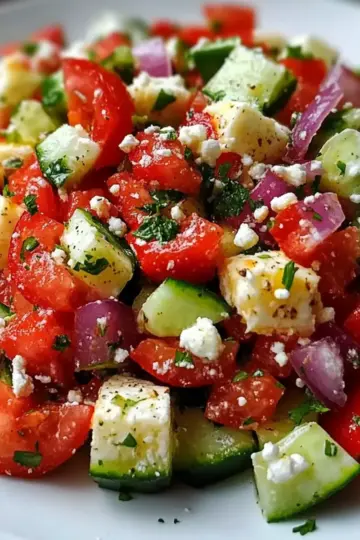 Mediterranean Chopped Salad
