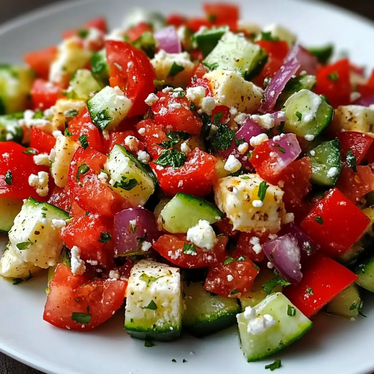 Mediterranean Chopped Salad