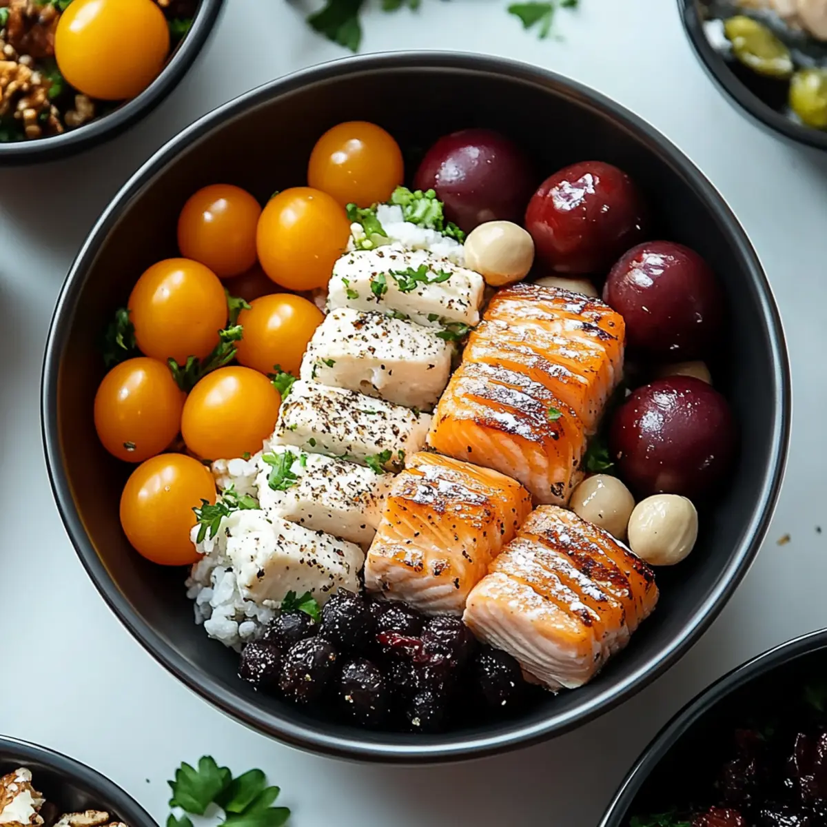Mediterranean Salmon Bowl