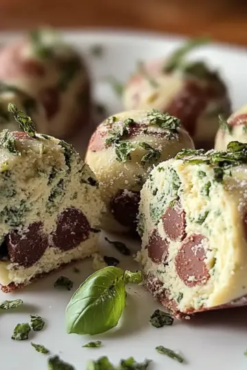 Mint Chocolate Chip Truffles