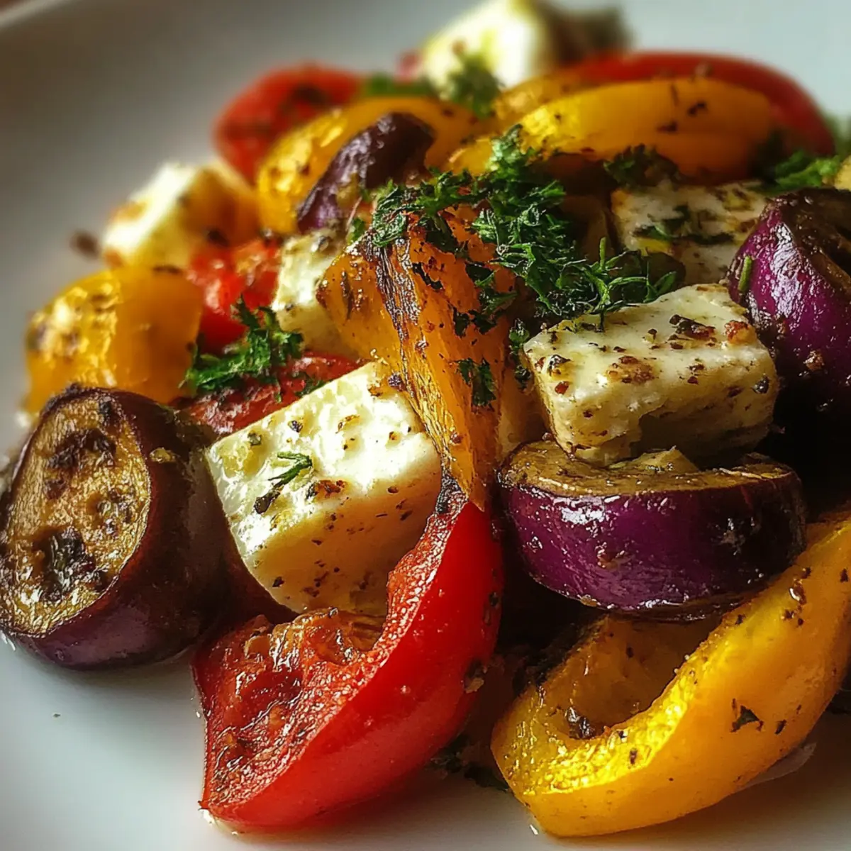 One Pan Greek Vegetables