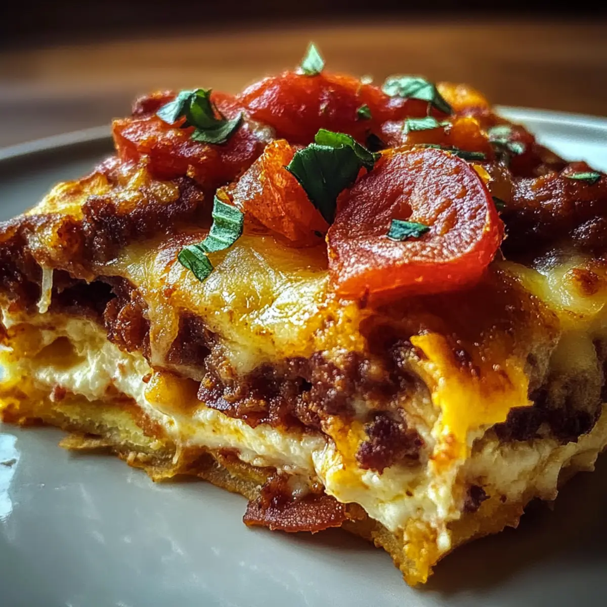 Pizza Burger Pie