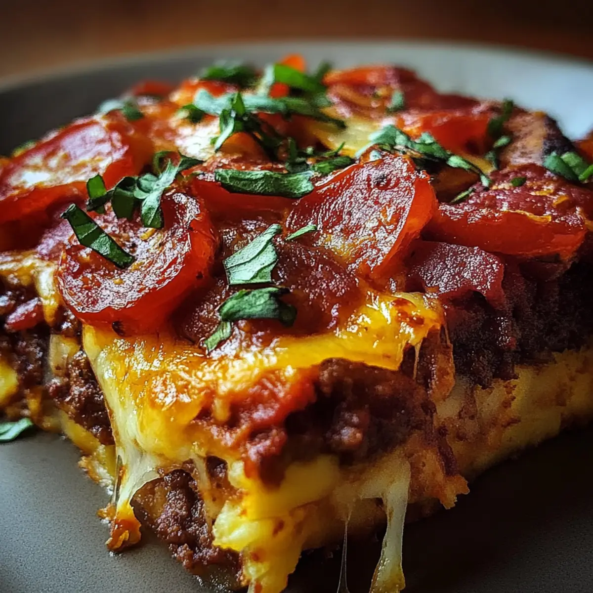 Pizza Burger Pie