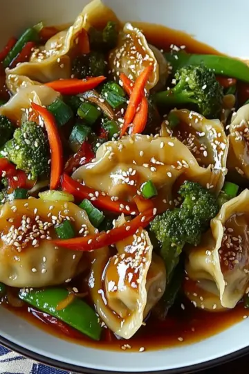 Potsticker Stir Fry