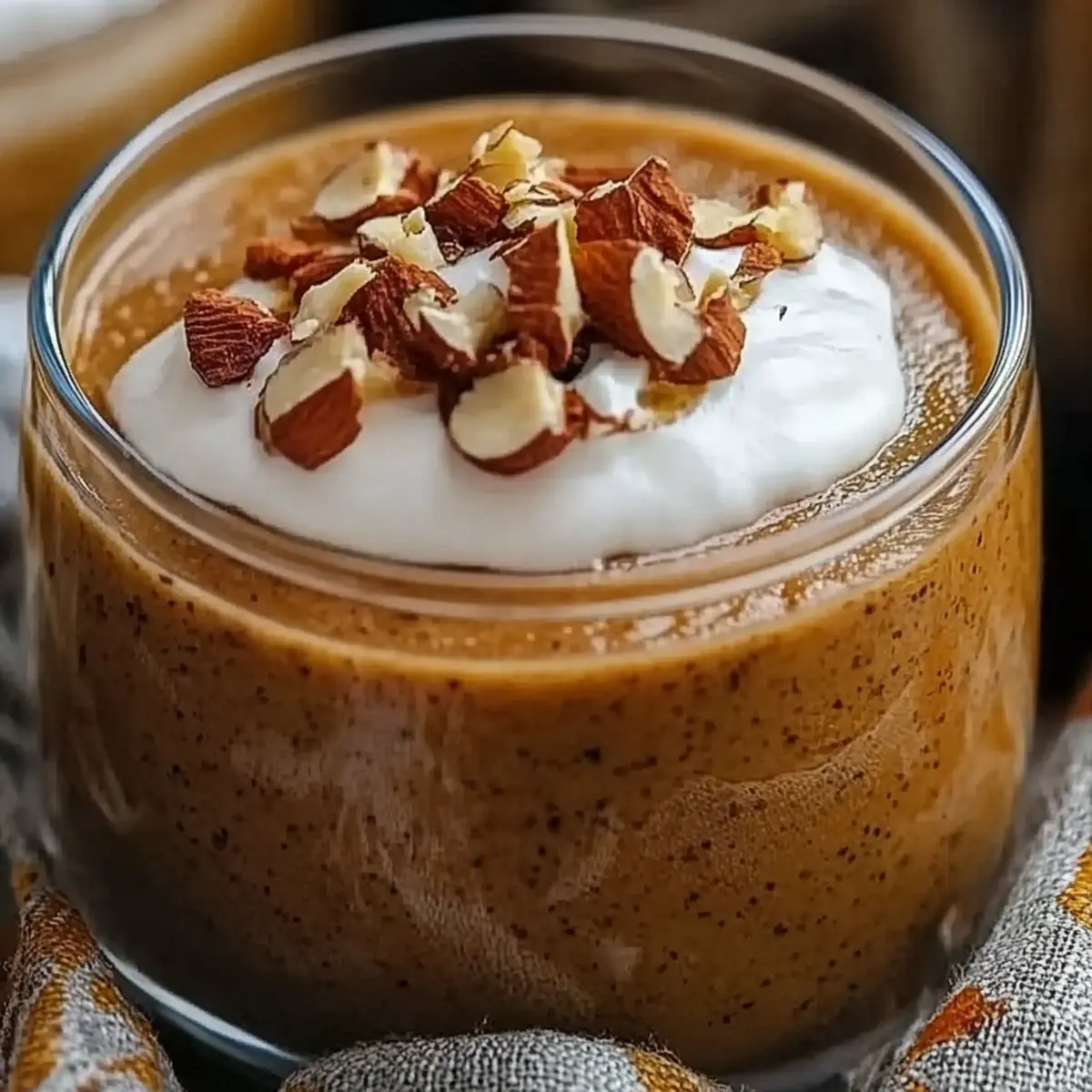 Pumpkin Pie Greek Yogurt Chia Pudding