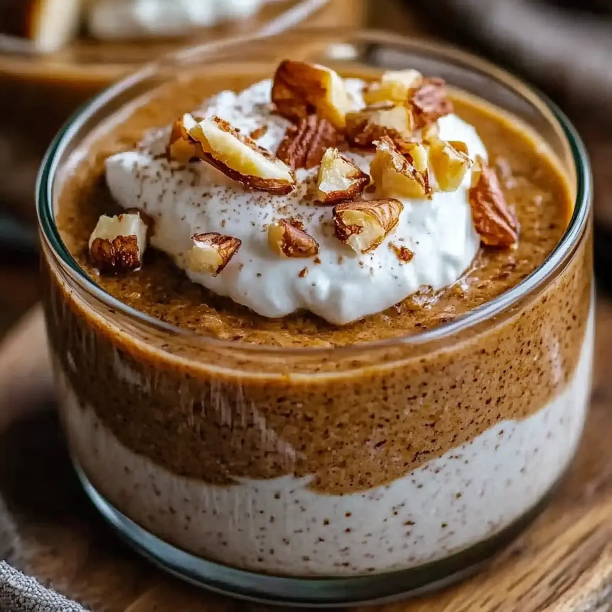 Pumpkin Pie Greek Yogurt Chia Pudding