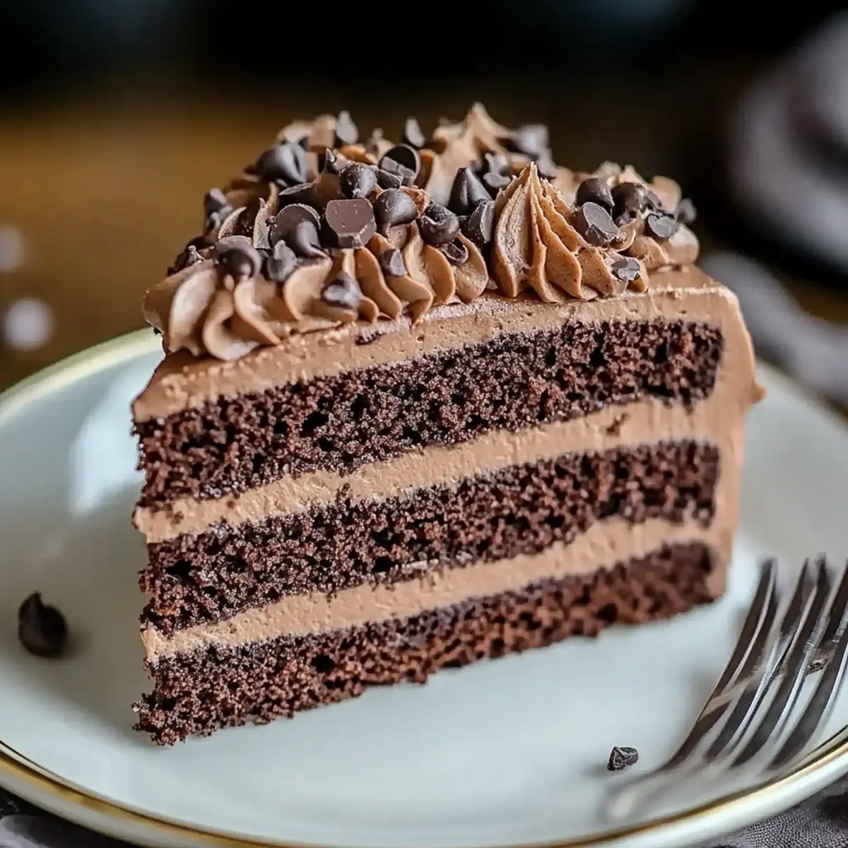 Rich Coffee Chocolate Cake