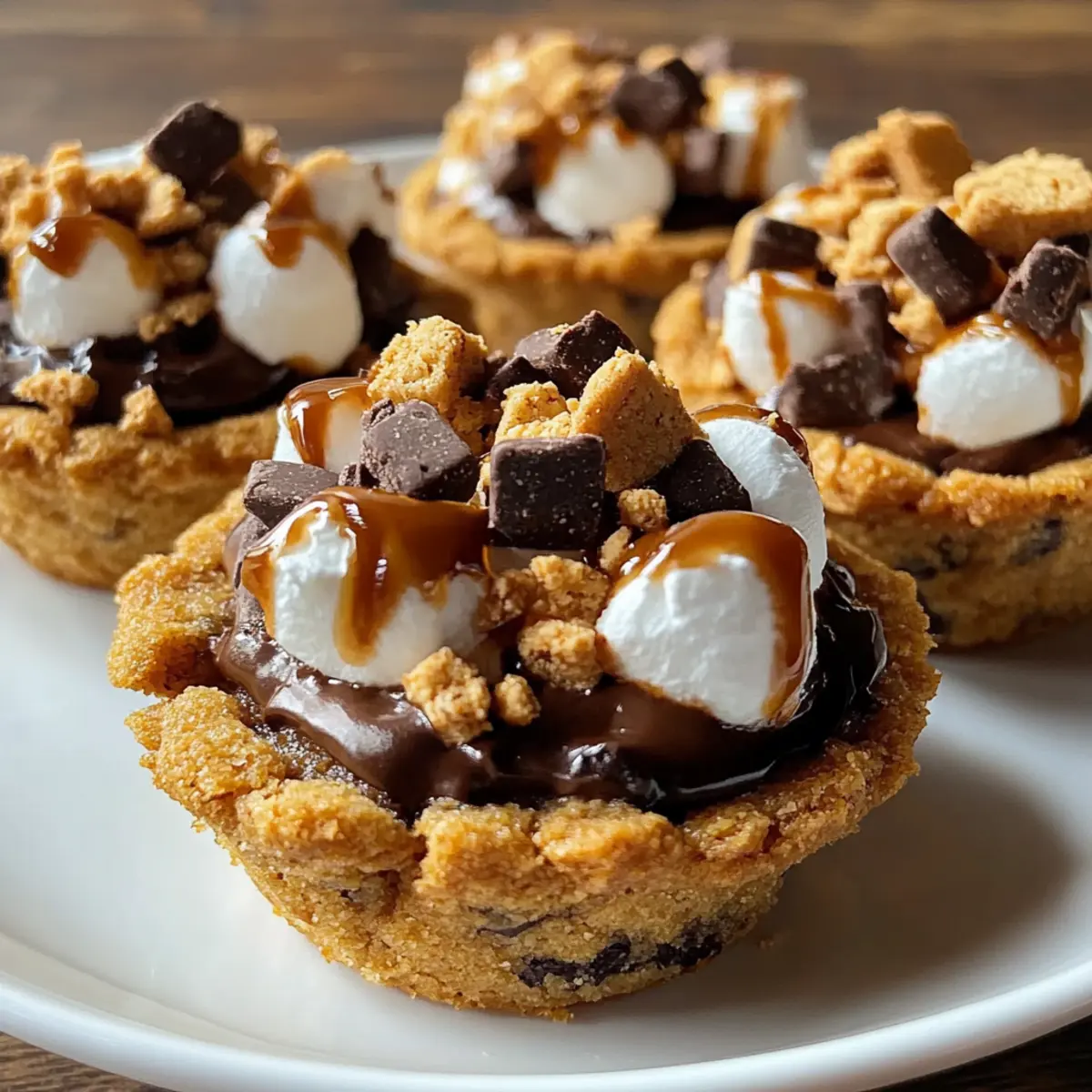 S’mores Cookie Cups