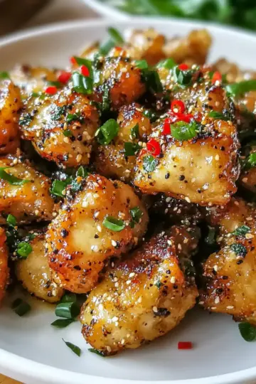Salt & Pepper Chicken Bites