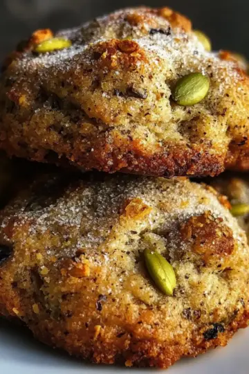 Salted Honey Pistachio Cookies