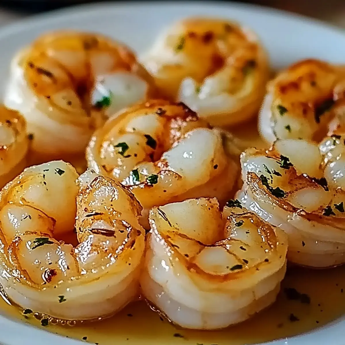 Scallops and Shrimp in Garlic Butter Sauce