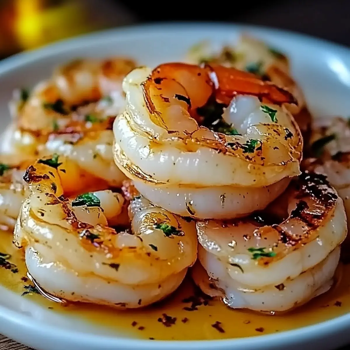 Scallops and Shrimp in Garlic Butter Sauce