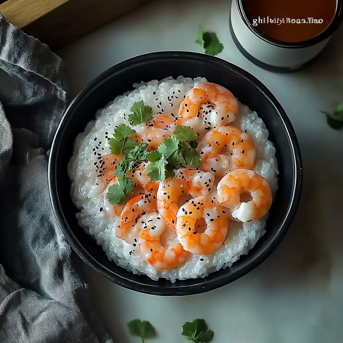 Shrimp Rice Bowls with Spicy Mayo