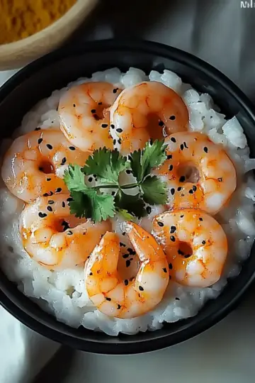 Shrimp Rice Bowls with Spicy Mayo