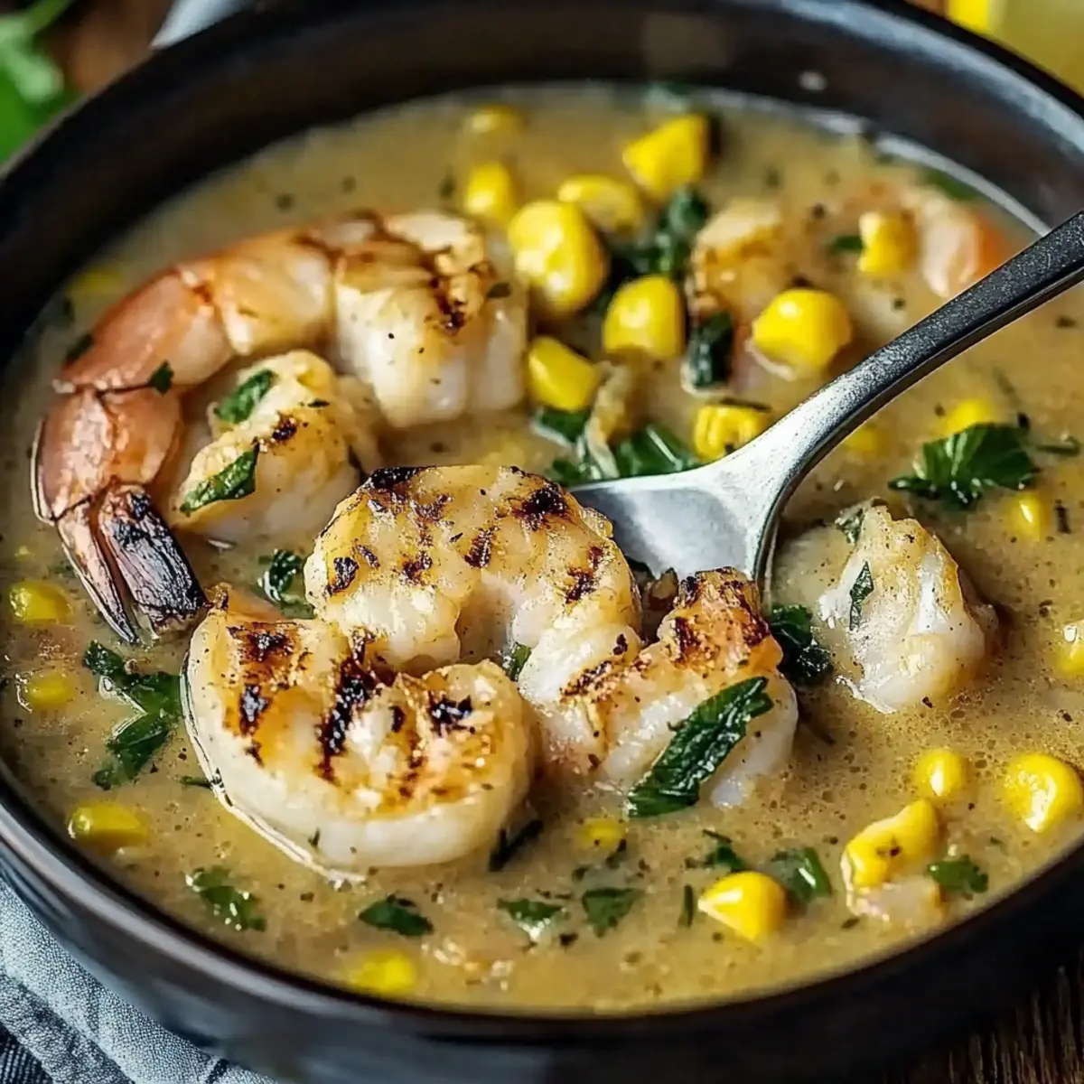 Shrimp and Corn Soup