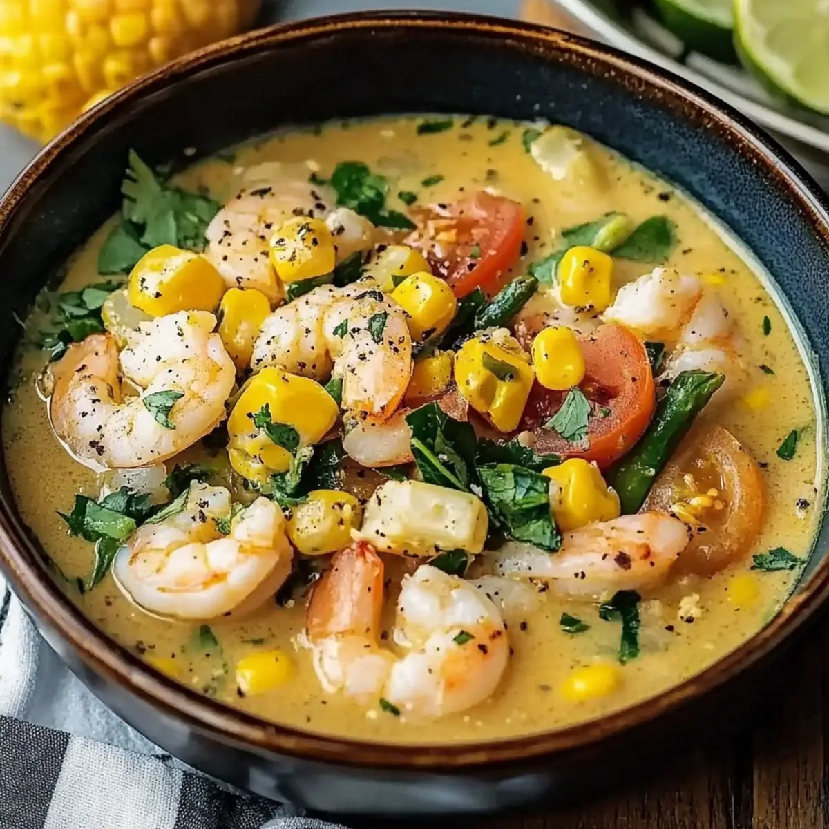 Shrimp and Corn Soup