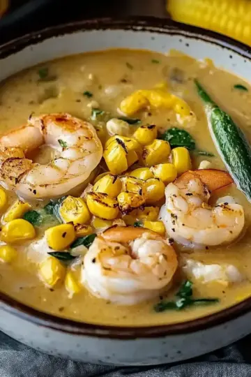 Shrimp and Corn Soup