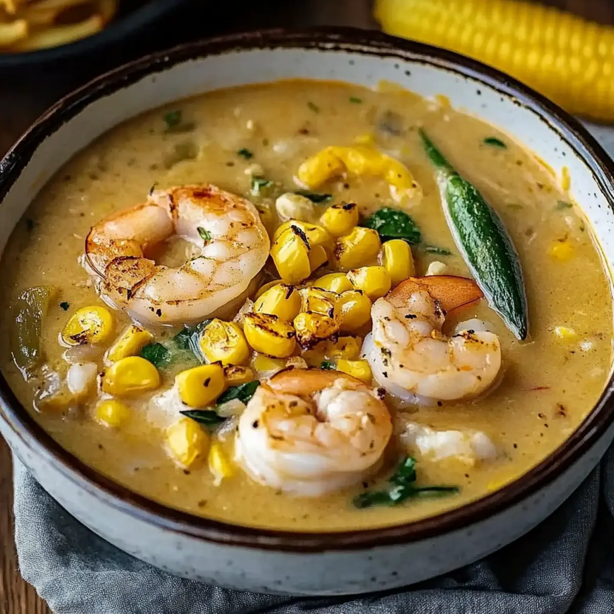 Shrimp and Corn Soup