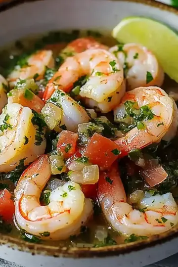 Shrimps in Culichi Salsa