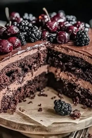 Sour Cream Chocolate Loaf Cake