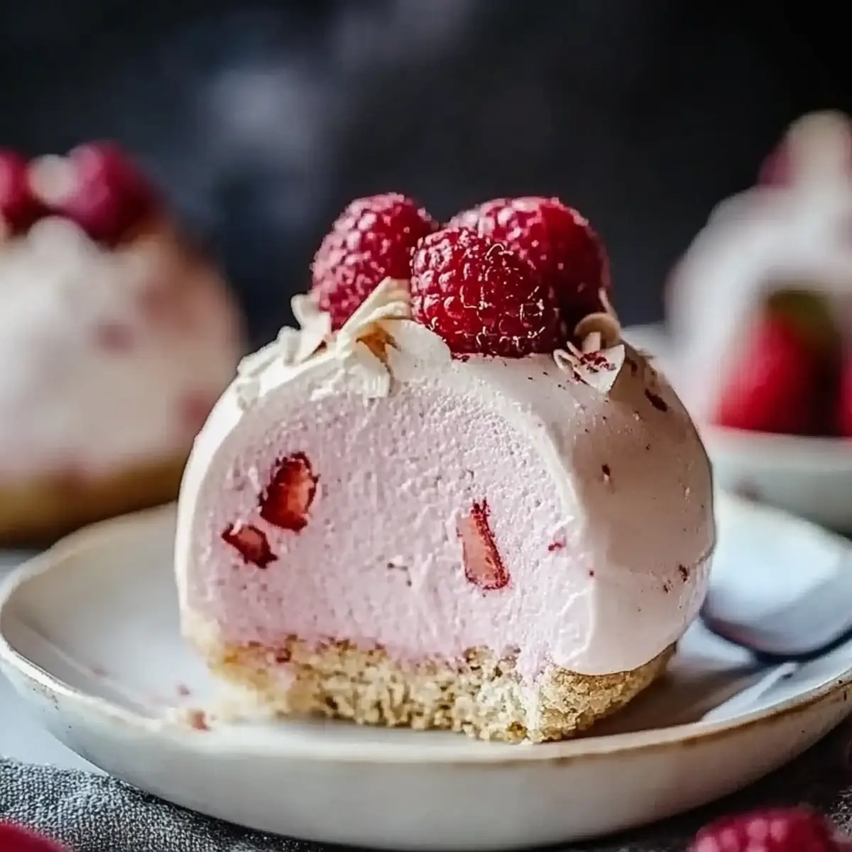 Strawberry Cheesecake Protein Balls