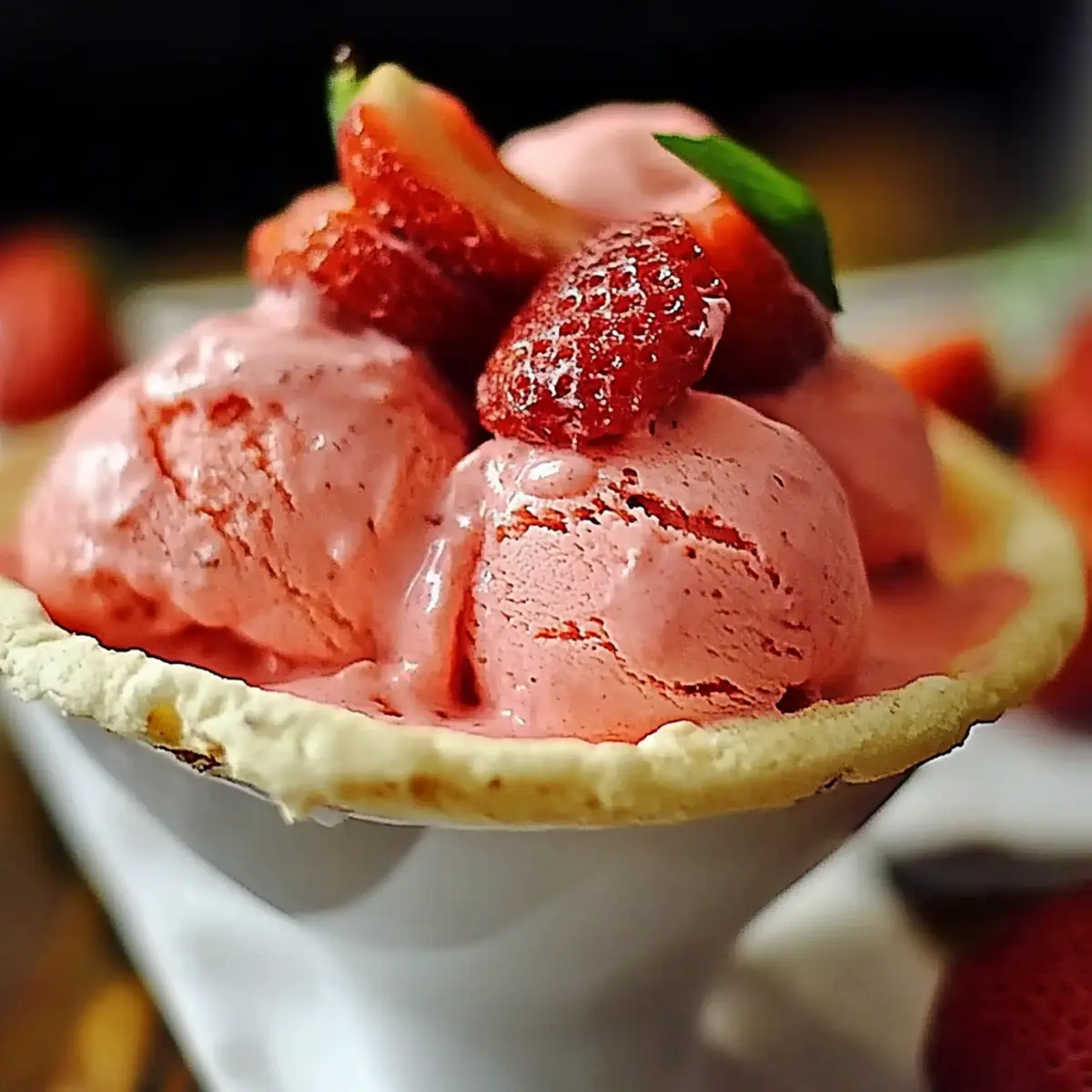 Strawberry Sorbet