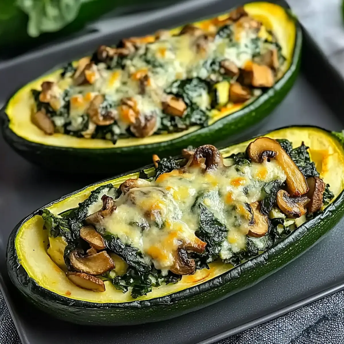 Stuffed Zucchini Boats