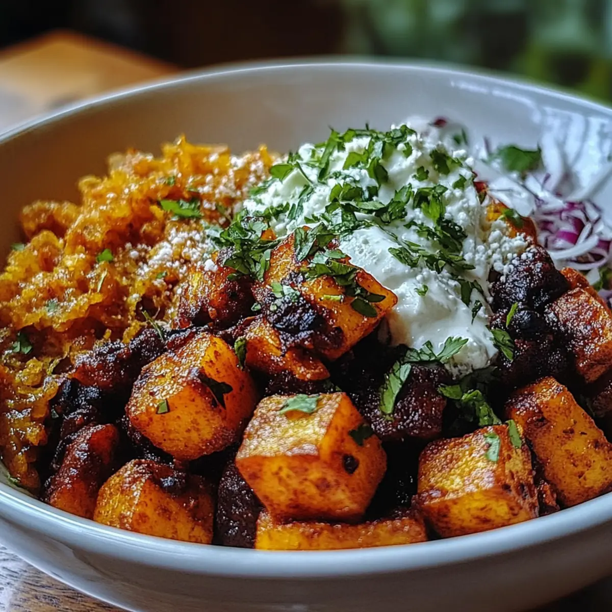 Sweet Potato Taco Bowl