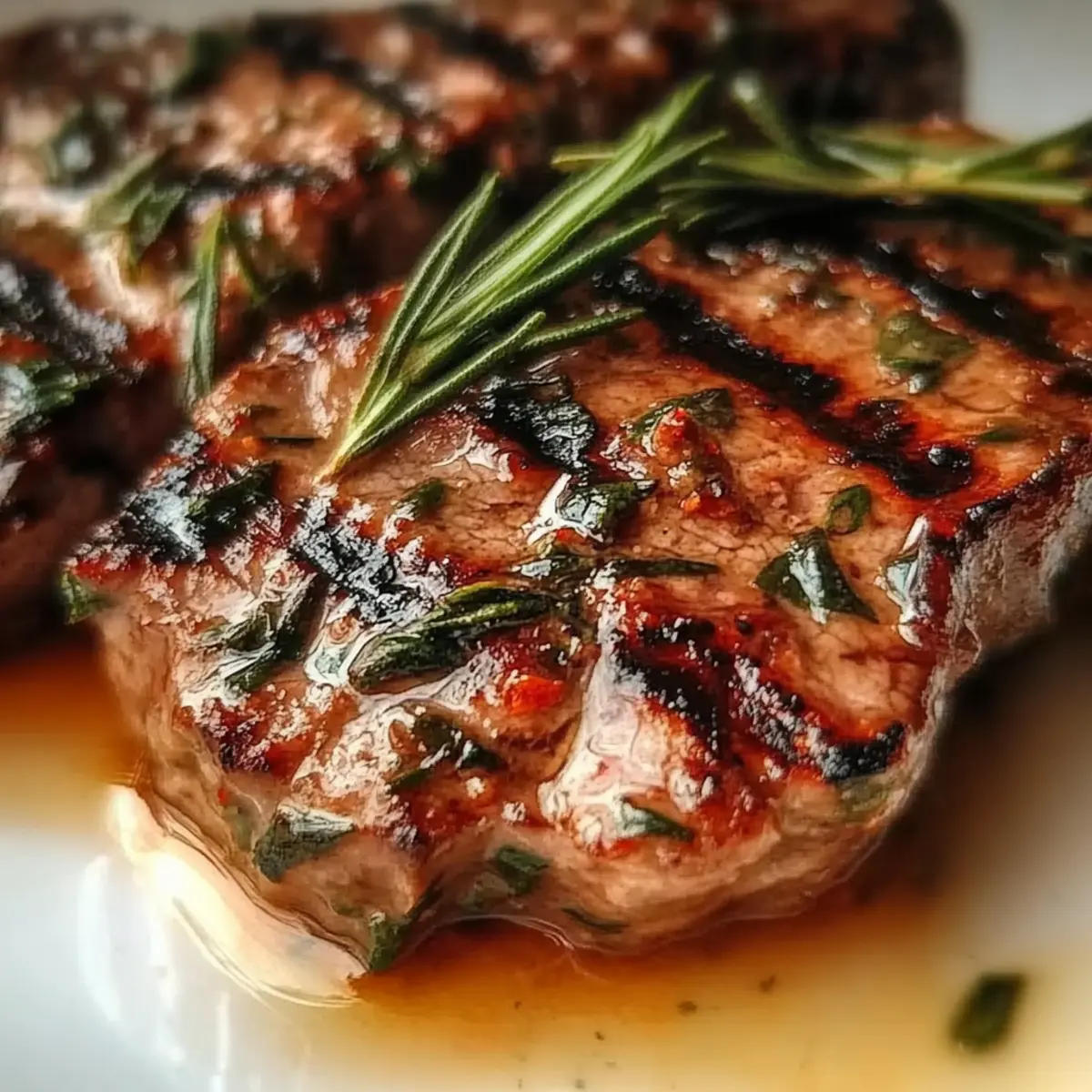 Tangy Garlic Herb Steak Marinade