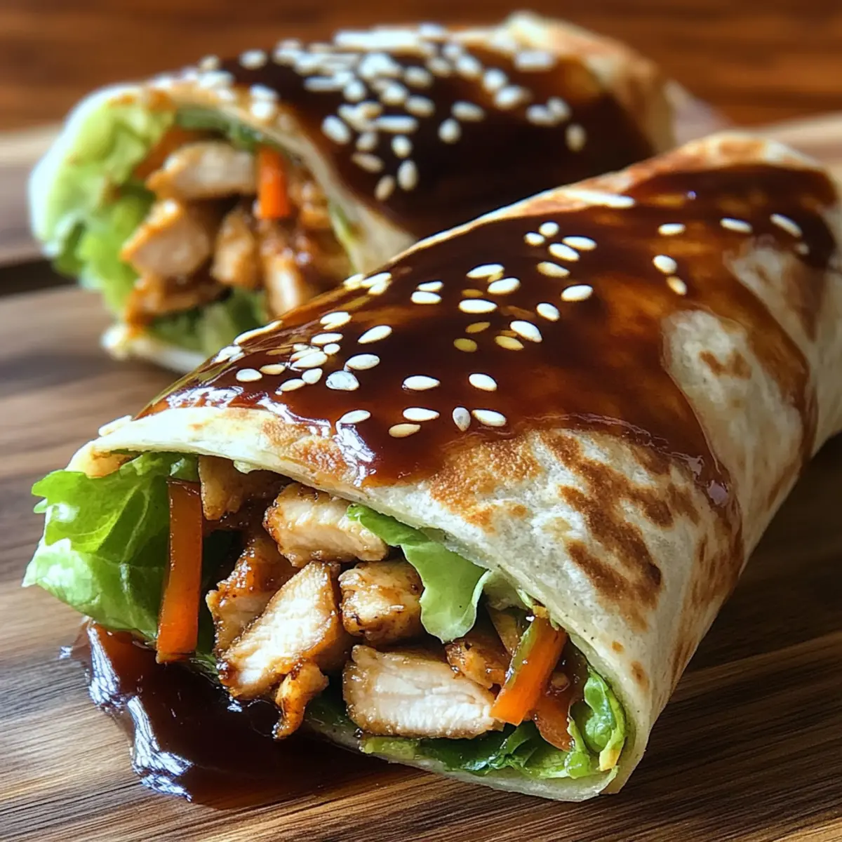 Teriyaki Chicken Wrap