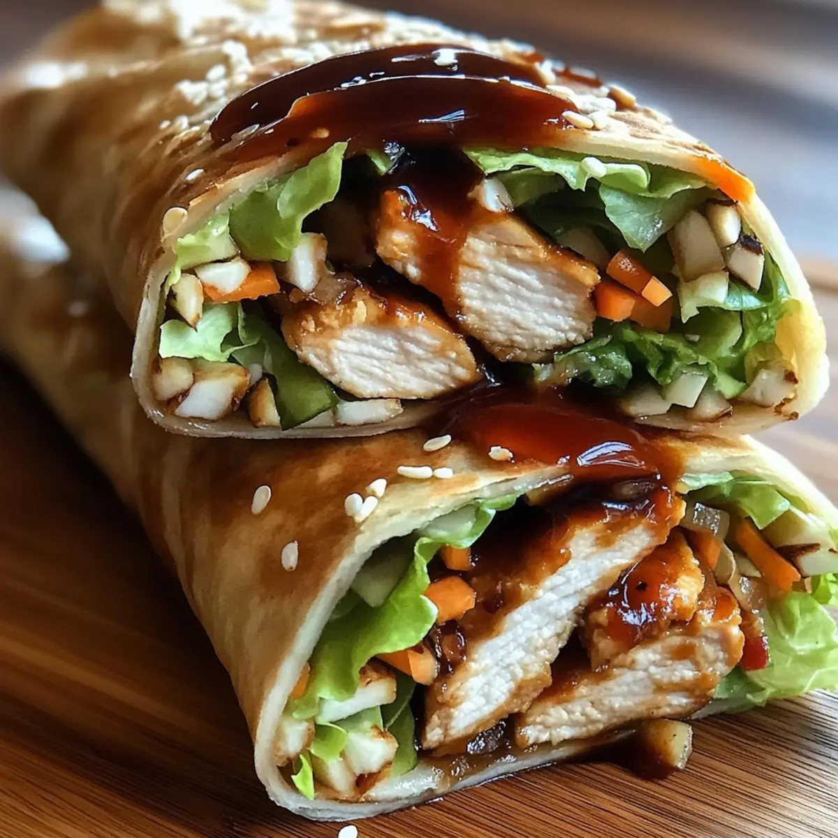 Teriyaki Chicken Wrap
