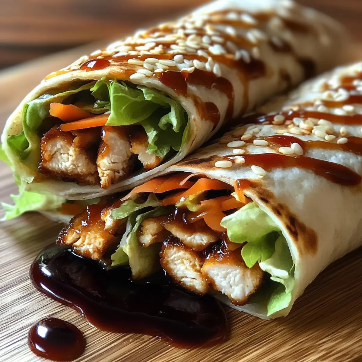 Teriyaki Chicken Wrap