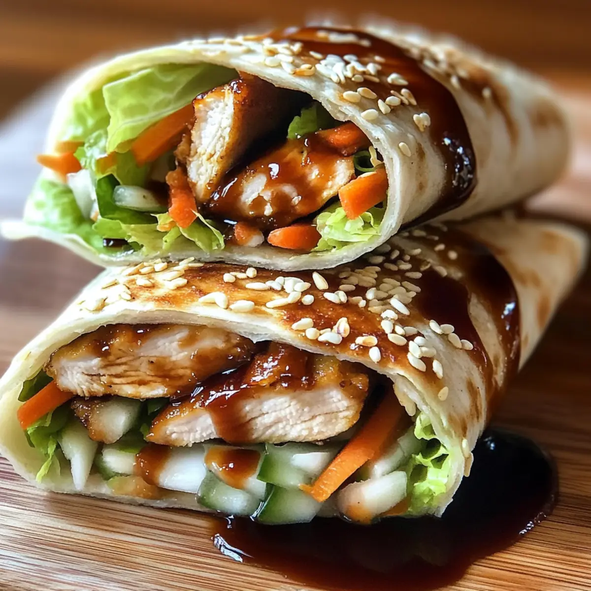 Teriyaki Chicken Wrap