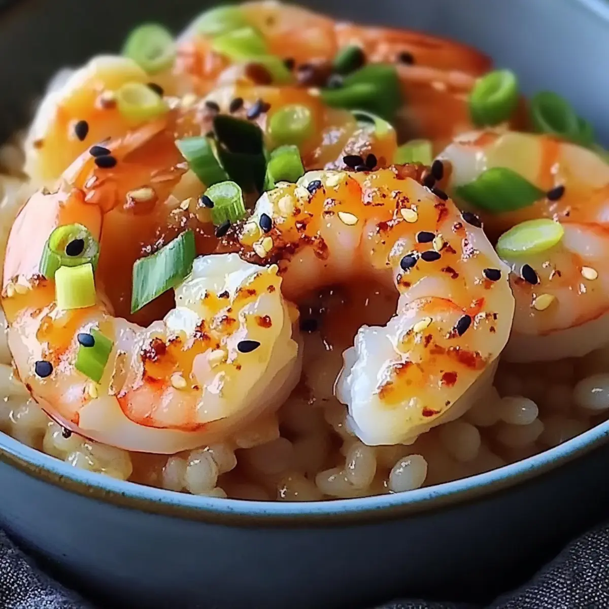 Teriyaki Shrimp Rice Bowls
