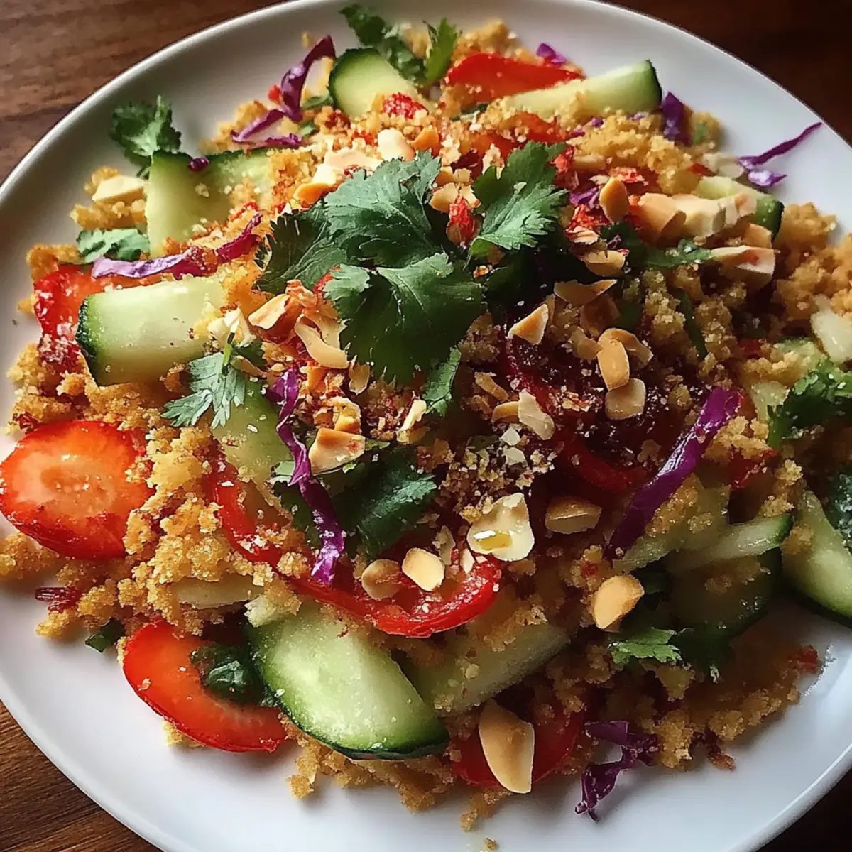 Thai Quinoa Crunch Salad
