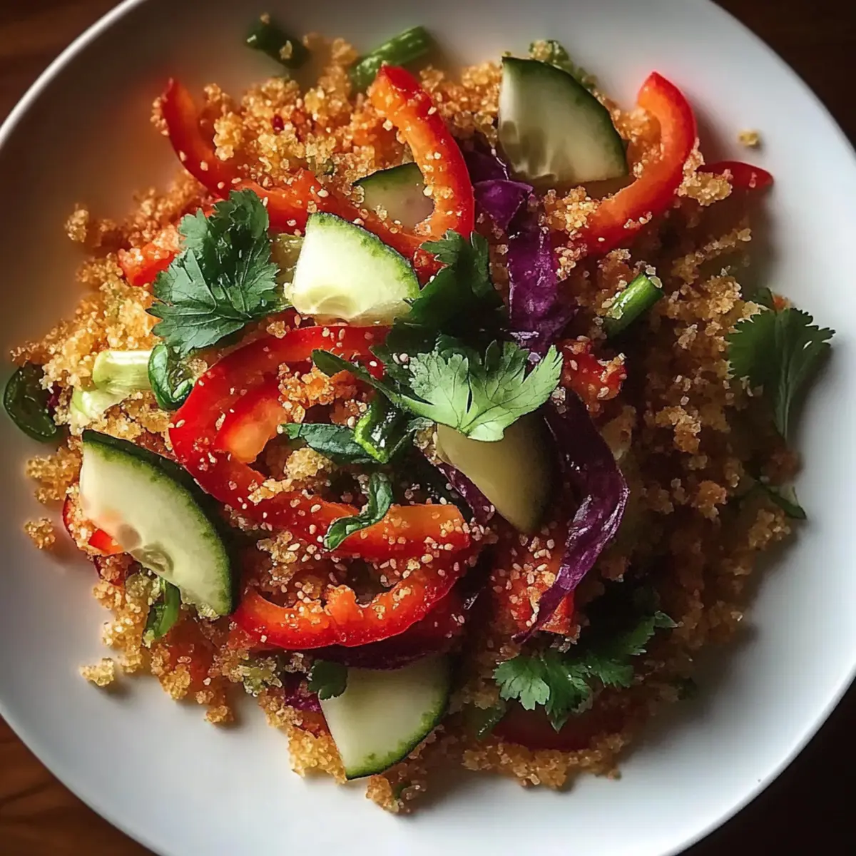 Thai Quinoa Crunch Salad