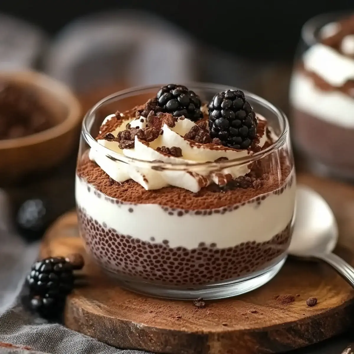 Tiramisu Chia Pudding