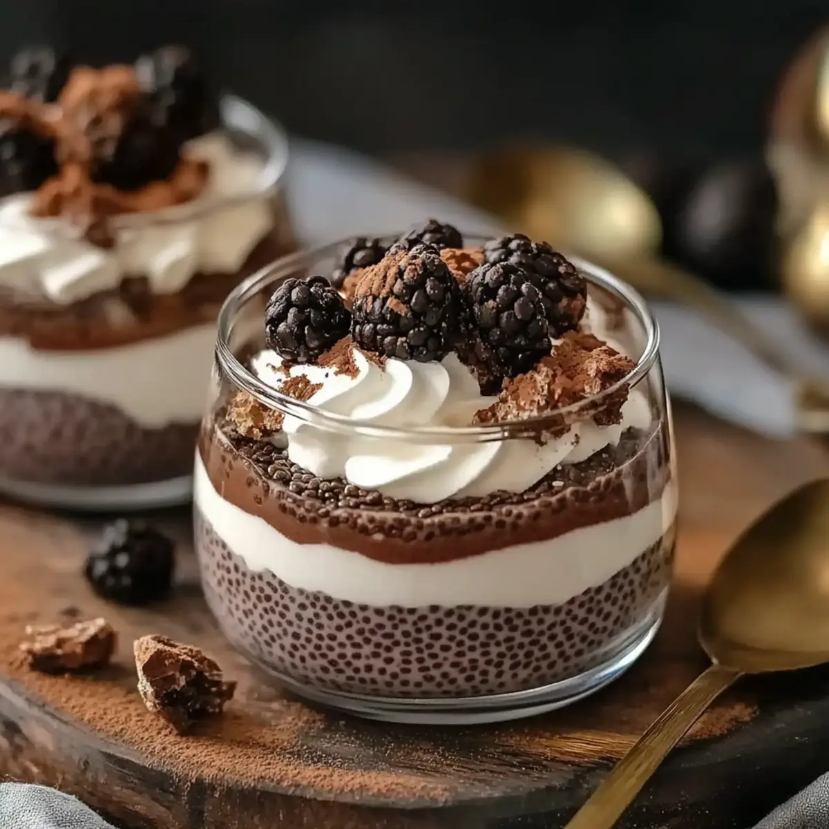 Tiramisu Chia Pudding